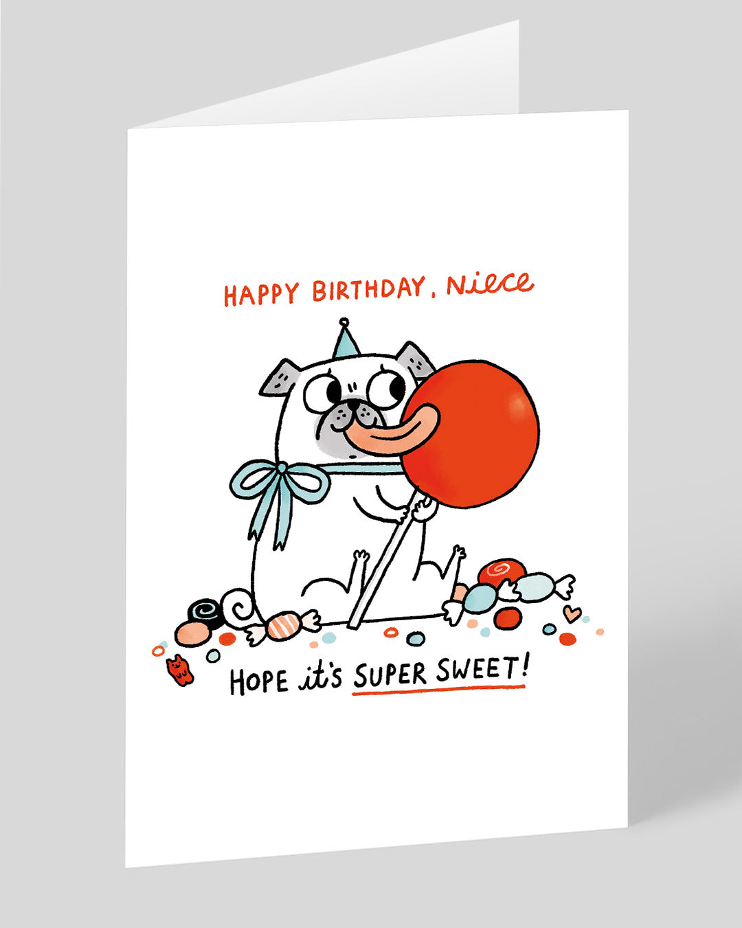 Super Sweet Niece Birthday Card
